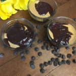 Vegan Dark Chocolate and Peanut Butter Pudding or Pie Filling