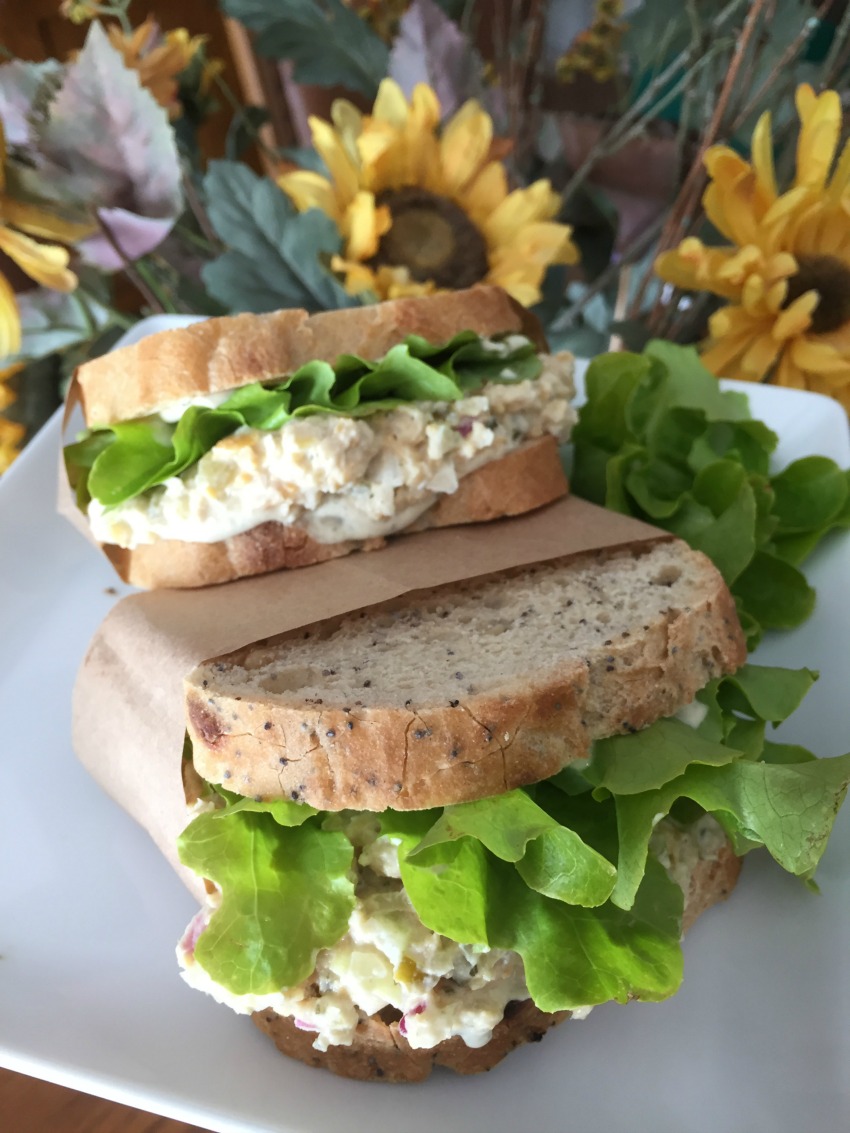 Vegan Not-Tuna Salad|Your Mom's Vegan