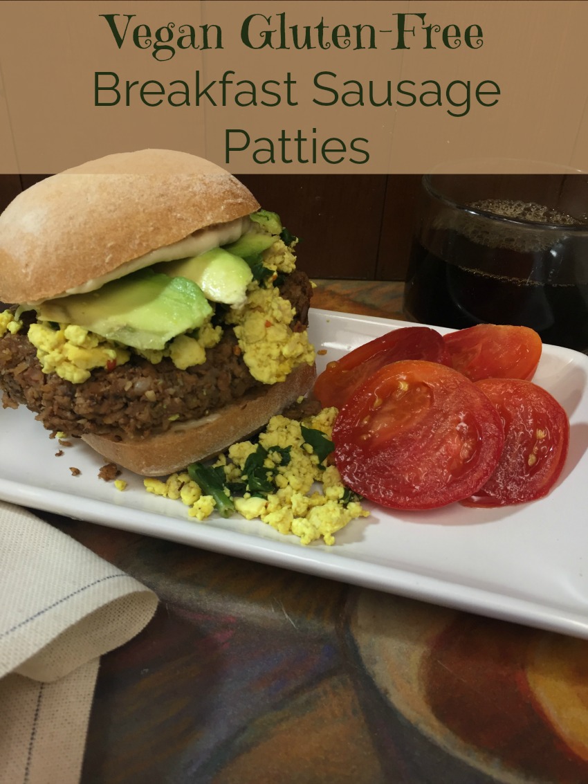 Vegan, oil-free and gluten-free breakfast sausage patties...now you can have those breakfast sandwiches, burritos, and casseroles that you've been missing!