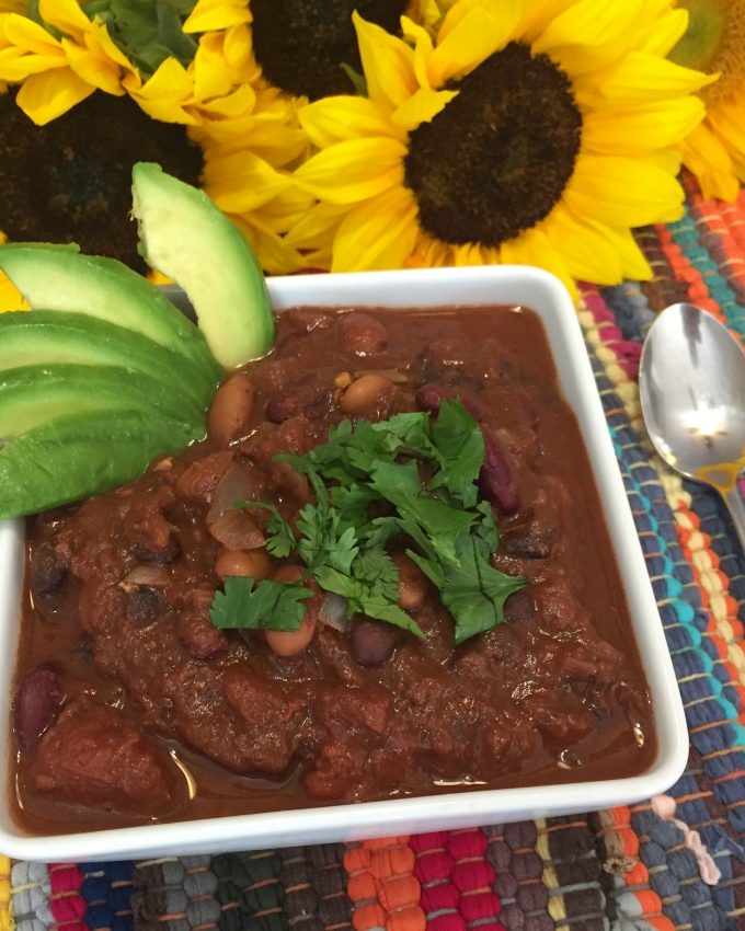 Holy Molé Vegan Chili
