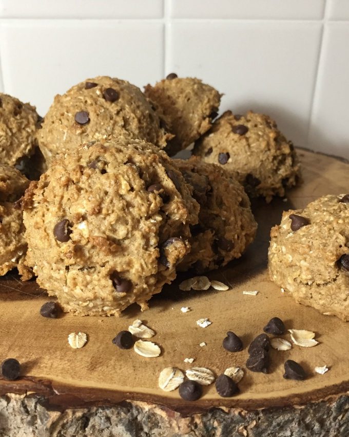 Vegan Oil-Free Oatmeal Trail Cookies|YourMomsVegan