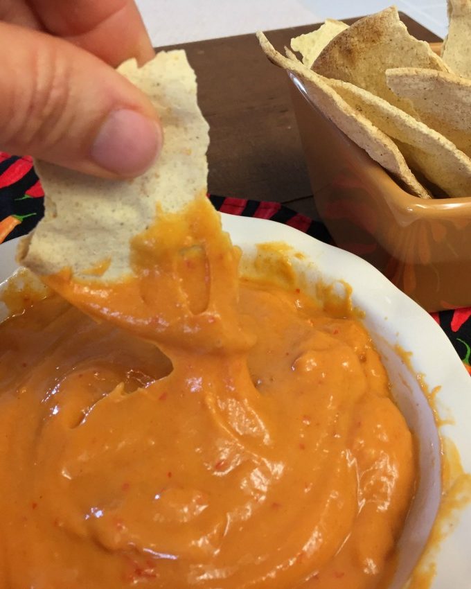 Vegan Cherry Pepper Cheese Dip