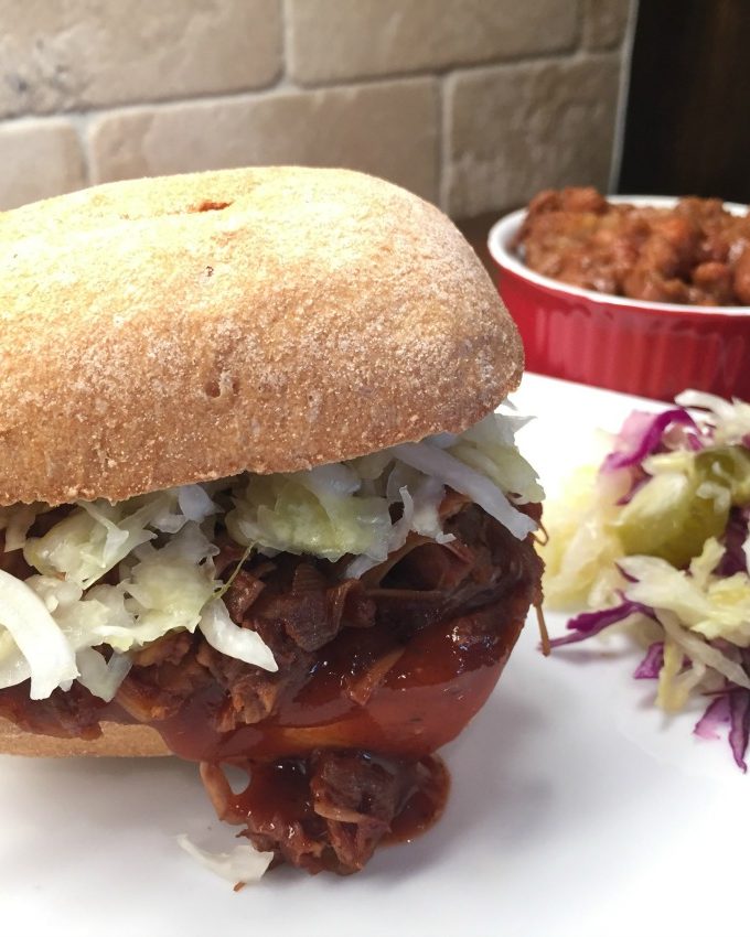 Vegan Pulled "pork" Jackfruit BBQ