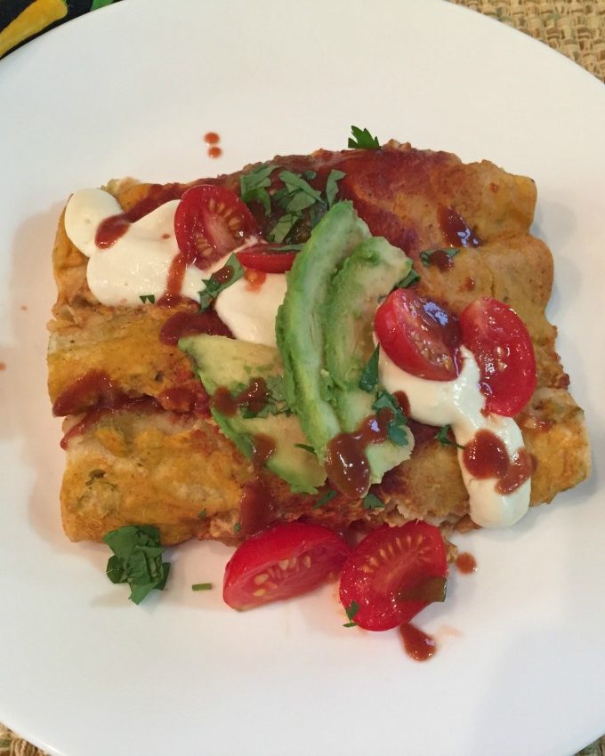 Vegan Oil-Free Sweet Potato Enchiladas