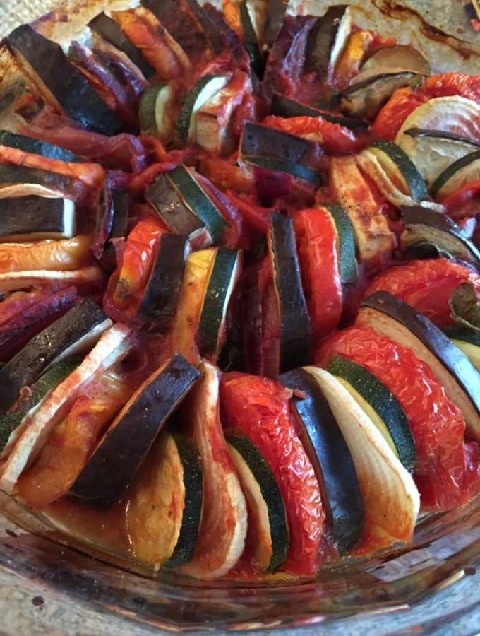 Ratatouille~Mediterranean Vegetable Casserole