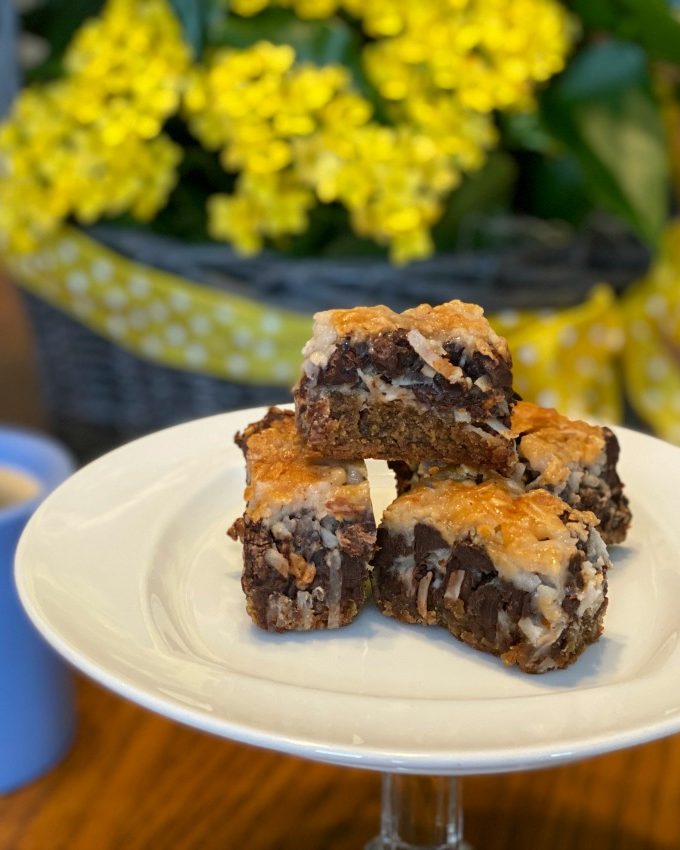 Vegan Magic Cookie Bars