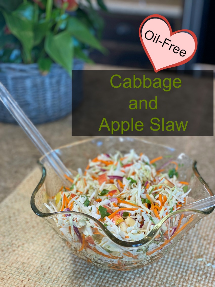 If you're looking for an alternative to the typical creamy fat-laden coleslaw, this Oil-Free Cabbage and Apple Slaw will delight you!